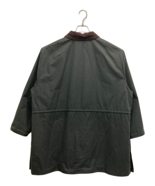 Barbour（バブアー）Barbour (バブアー) KAPTAIN SUNSHINE (キャプテンサンシャイン) スタンドカラートラベラーコート カーキ サイズ:36の古着・服飾アイテム