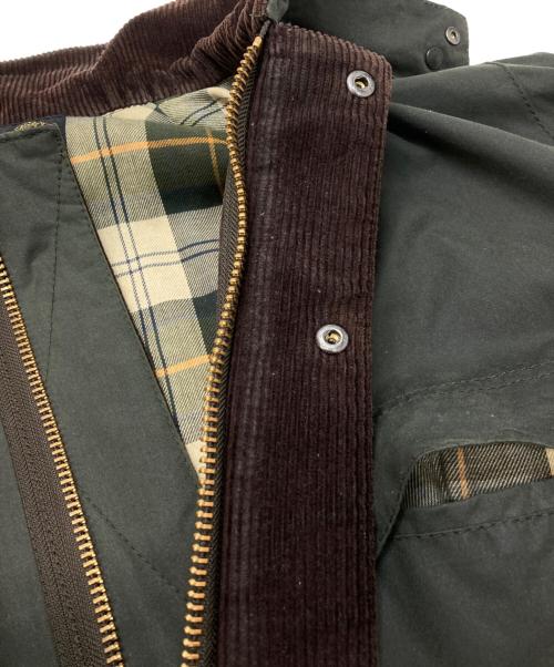 Barbour（バブアー）Barbour (バブアー) KAPTAIN SUNSHINE (キャプテンサンシャイン) スタンドカラートラベラーコート カーキ サイズ:36の古着・服飾アイテム