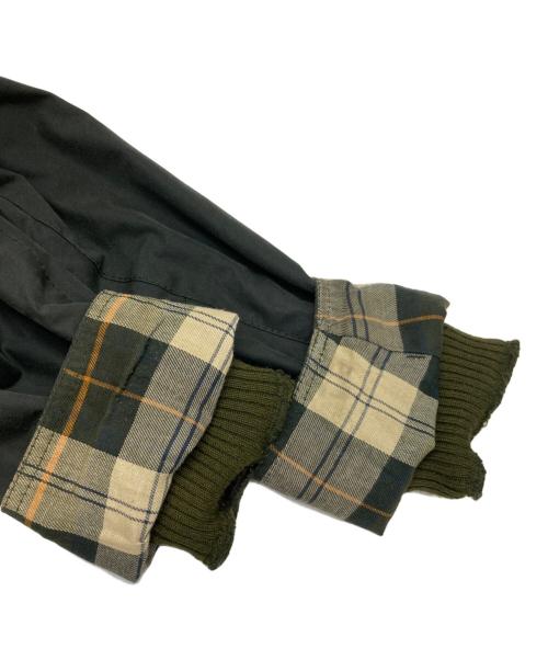 Barbour（バブアー）Barbour (バブアー) KAPTAIN SUNSHINE (キャプテンサンシャイン) スタンドカラートラベラーコート カーキ サイズ:36の古着・服飾アイテム