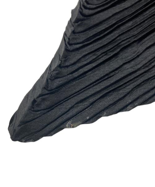 PLEATS PLEASE（プリーツプリーズ）PLEATS PLEASE (プリーツプリーズ) プリーツカーディガン ブラック サイズ:3の古着・服飾アイテム