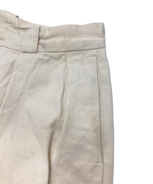KAPTAIN SUNSHINE（キャプテンサンシャイン）KAPTAIN SUNSHINE (キャプテンサンシャイン) 2Pleats Tapered Trousers ベージュ サイズ:34の古着・服飾アイテム