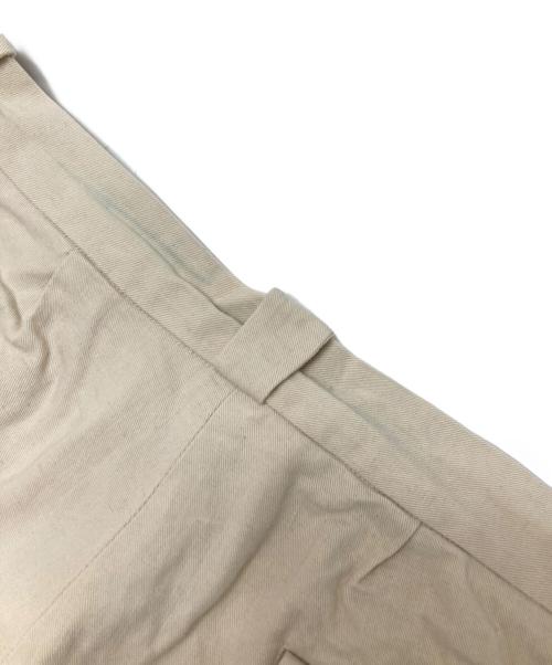 KAPTAIN SUNSHINE（キャプテンサンシャイン）KAPTAIN SUNSHINE (キャプテンサンシャイン) 2Pleats Tapered Trousers ベージュ サイズ:34の古着・服飾アイテム