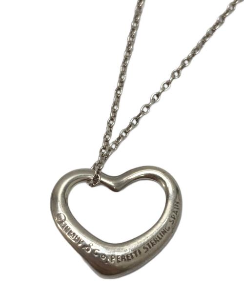 TIFFANY & Co.（ティファニー アンド コー）TIFFANY & Co. (ティファニー) オープンハートネックレス シルバーの古着・服飾アイテム