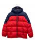 POLO RALPH LAUREN（ポロ・ラルフローレン）の古着「ダウンジャケット」｜ネイビー×レッド