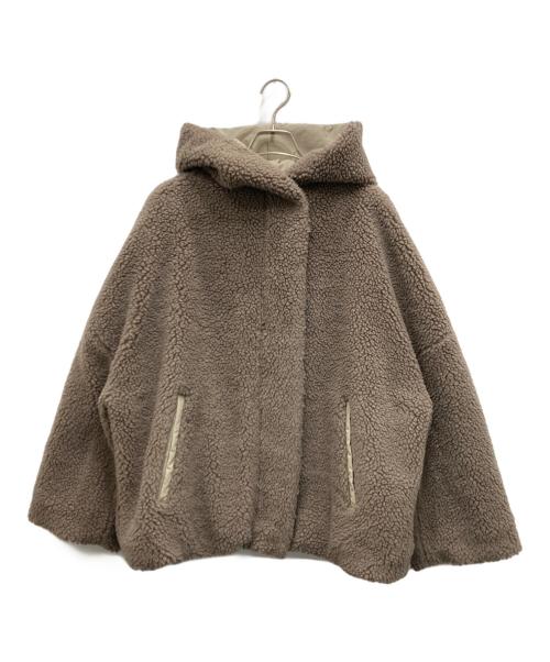 GALLARDA GALANTE（ガリャルダガランテ）GALLARDA GALANTE (ガリャルダガランテ) リバーシブルボアブルゾン ベージュ サイズ:FREEの古着・服飾アイテム