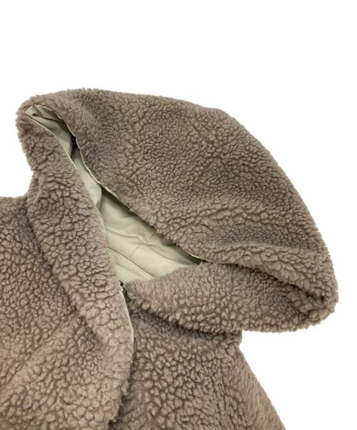 GALLARDA GALANTE（ガリャルダガランテ）GALLARDA GALANTE (ガリャルダガランテ) リバーシブルボアブルゾン ベージュ サイズ:FREEの古着・服飾アイテム