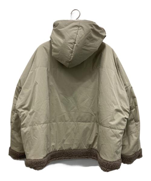 GALLARDA GALANTE（ガリャルダガランテ）GALLARDA GALANTE (ガリャルダガランテ) リバーシブルボアブルゾン ベージュ サイズ:FREEの古着・服飾アイテム