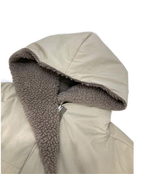 GALLARDA GALANTE（ガリャルダガランテ）GALLARDA GALANTE (ガリャルダガランテ) リバーシブルボアブルゾン ベージュ サイズ:FREEの古着・服飾アイテム