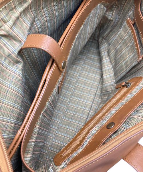 MOTHERHOUSE（マザーハウス）MOTHERHOUSE (マザーハウス) 2WAYバッグ ブラウンの古着・服飾アイテム