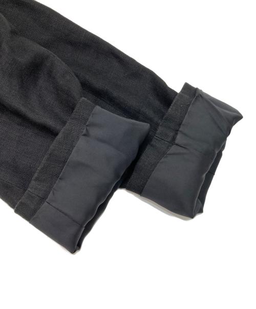 J.PRESS（ジェイプレス）J.PRESS (ジェイプレス) リネン混ダブルジャケット ブラック サイズ:170の古着・服飾アイテム