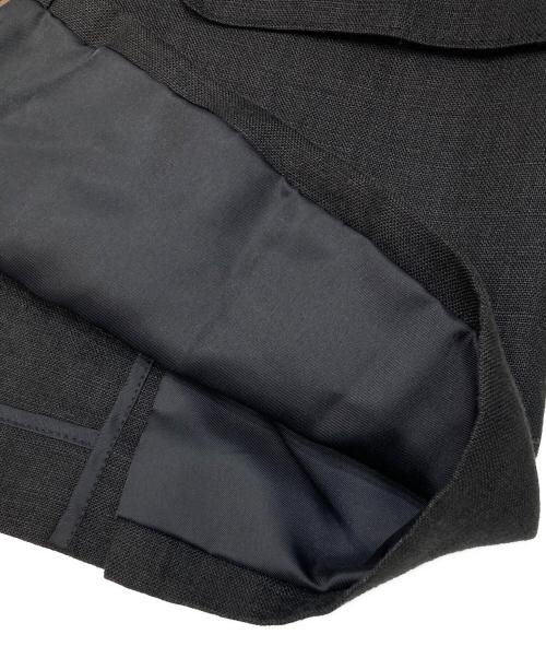 J.PRESS（ジェイプレス）J.PRESS (ジェイプレス) リネン混ダブルジャケット ブラック サイズ:170の古着・服飾アイテム