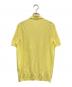 FILIPPO DE LAURENTIIS (フィリッポ・デ・ローレンティス) パイルポロシャツ イエロー サイズ:46：5000円