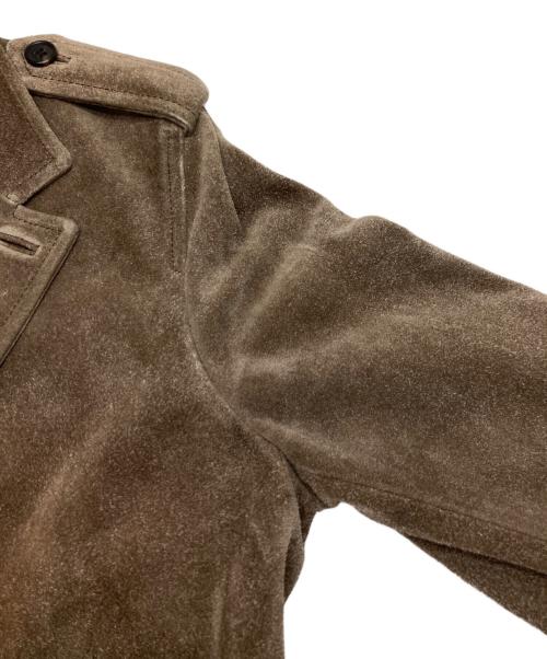 MIU MIU（ミュウミュウ）MIU MIU (ミュウミュウ) スウェードジャケット ベージュ サイズ:48の古着・服飾アイテム