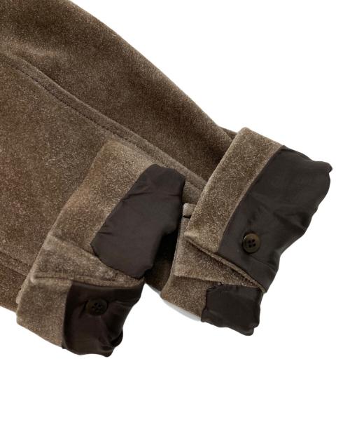 MIU MIU（ミュウミュウ）MIU MIU (ミュウミュウ) スウェードジャケット ベージュ サイズ:48の古着・服飾アイテム