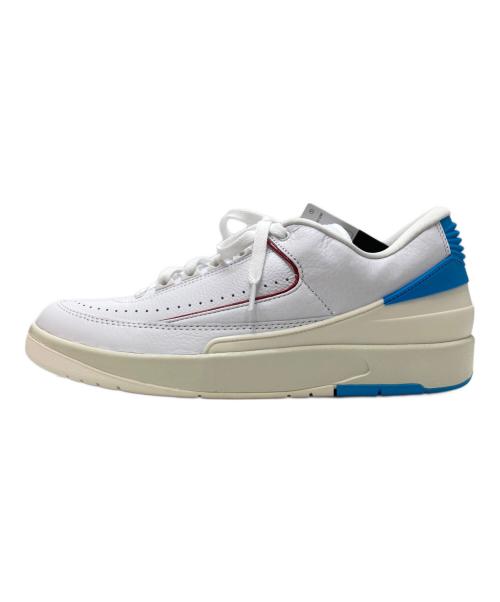 NIKE（ナイキ）NIKE (ナイキ) Women's Air Jordan 2 Low ホワイト×ブルー サイズ:29 未使用品の古着・服飾アイテム