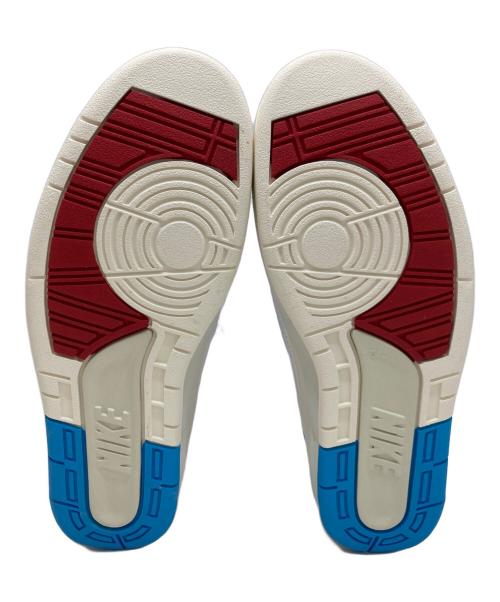 NIKE（ナイキ）NIKE (ナイキ) Women's Air Jordan 2 Low ホワイト×ブルー サイズ:29 未使用品の古着・服飾アイテム