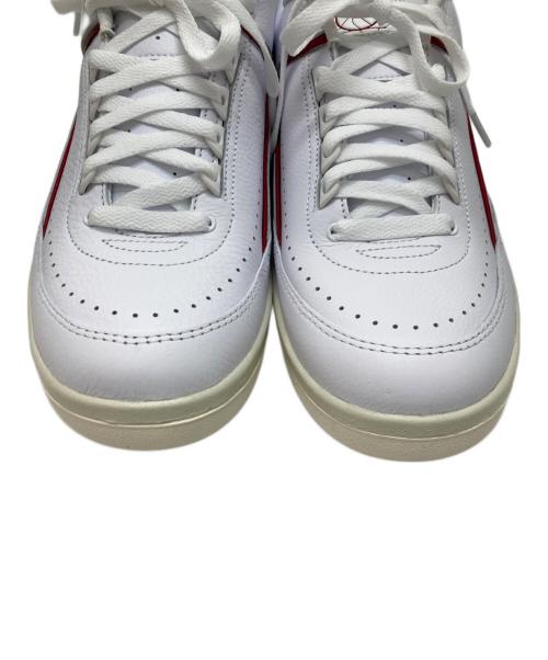 NIKE（ナイキ）NIKE (ナイキ) Women's Air Jordan 2 Low ホワイト×ブルー サイズ:29 未使用品の古着・服飾アイテム
