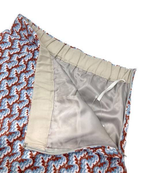 RAY BEAMS（レイ ビームス）RAY BEAMS (レイ ビームス) カラー レース Aライン スカート スカイブルー 未使用品の古着・服飾アイテム