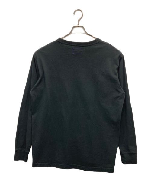 THE NORTHFACE PURPLELABEL（ザ・ノースフェイス パープルレーベル）THE NORTHFACE PURPLELABEL (ザ・ノースフェイス パープルレーベル) ロングスリーブカットソー ブラック サイズ:Lの古着・服飾アイテム