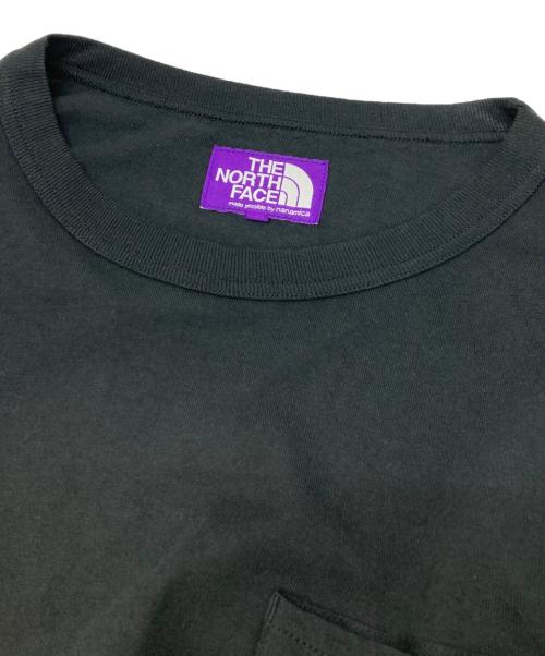 THE NORTHFACE PURPLELABEL（ザ・ノースフェイス パープルレーベル）THE NORTHFACE PURPLELABEL (ザ・ノースフェイス パープルレーベル) ロングスリーブカットソー ブラック サイズ:Lの古着・服飾アイテム
