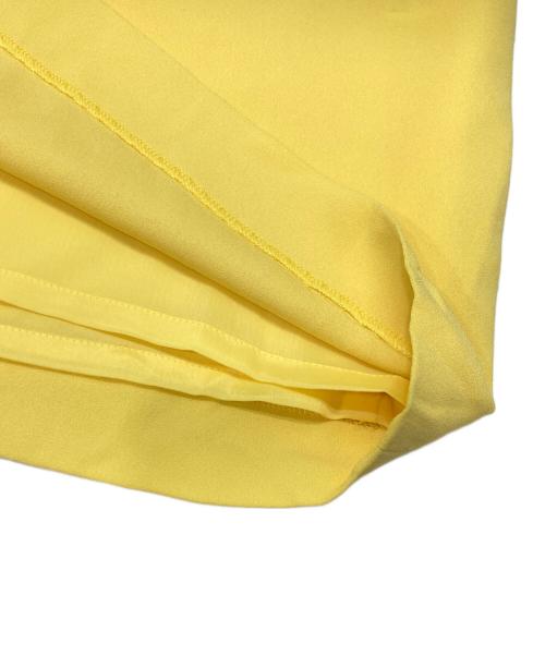 Diagram（ダイアグラム）Diagram (ダイアグラム) バックドレープワンピース イエロー サイズ:36 未使用品の古着・服飾アイテム