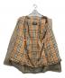 Burberry's (バーバリーズ) ノヴァチェックライナー付ステンカラーコート ベージュ サイズ:LY：10000円