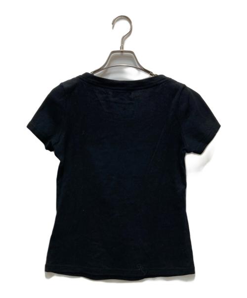 BURBERRY BLUE LABEL（バーバリーロンドンブルーレーベル）BURBERRY BLUE LABEL (バーバリーロンドンブルーレーベル) スタッズカットソー ブラック サイズ:38の古着・服飾アイテム