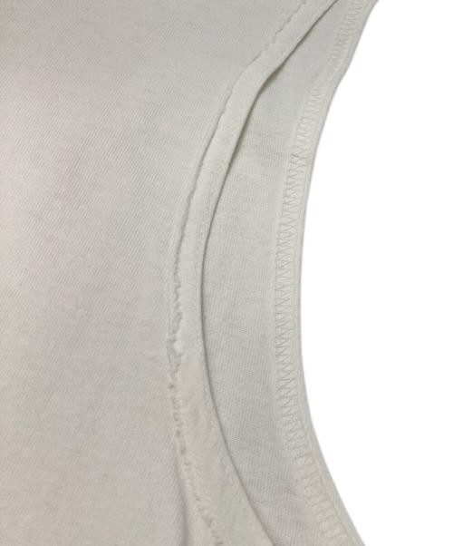 LINDER（リンダ―）LINDER (リンダ―) ノースリーブカットソー ホワイト サイズ:Lの古着・服飾アイテム
