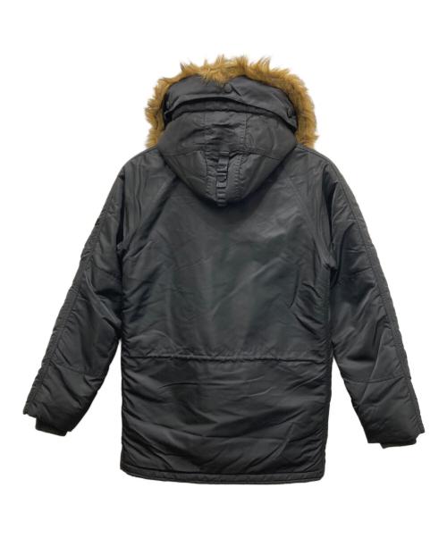 ALPHA（アルファ）ALPHA (アルファ) JOURNAL STANDARD (ジャーナルスタンダード) 別注N-3Bジャケット ブラック サイズ:Sの古着・服飾アイテム