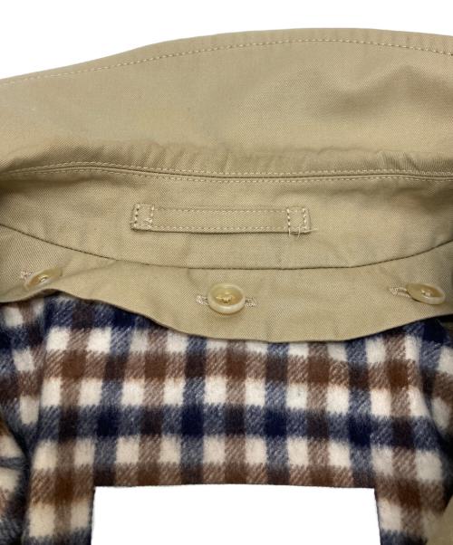 Aquascutum（アクアスキュータム）Aquascutum (アクアスキュータム) ライナー付ステンカラーコート ブラウン サイズ:Sの古着・服飾アイテム