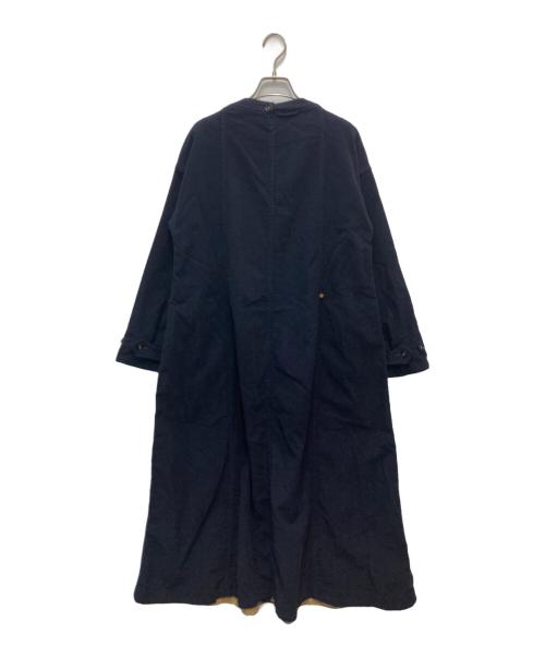 45rpm（45アールピーエム）45rpm (45アールピーエム) モールサージストレッチのセイルドレス ネイビー サイズ:Freeの古着・服飾アイテム