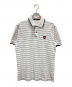 BURBERRY BLACK LABELバーバリーブラックレーベル）の古着「ポロシャツ」｜ホワイト