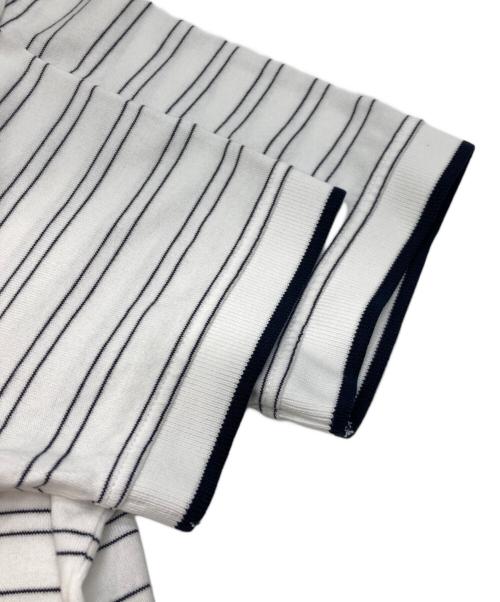 BURBERRY BLACK LABEL（バーバリーブラックレーベル）BURBERRY BLACK LABEL (バーバリーブラックレーベル) ポロシャツ ホワイト サイズ:3の古着・服飾アイテム