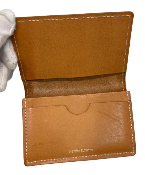 HENDER SCHEME（エンダースキーマ）HENDER SCHEME (エンダースキーマ) カードケース ブラウンの古着・服飾アイテム