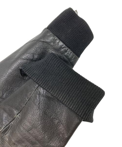 Retro Grade（レトログレード）Retro Grade (レトログレード) ゴートレザーライダースジャケット ブラック サイズ:Lの古着・服飾アイテム