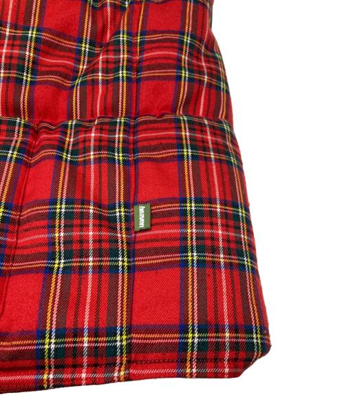 Heaven by Marc Jacobs（ヘブンバイマークジェイコブス）Heaven by Marc Jacobs (ヘブンバイマークジェイコブス) リバーシブル中綿チェックベスト レッド サイズ:Mの古着・服飾アイテム