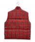 Heaven by Marc Jacobs (ヘブンバイマークジェイコブス) リバーシブル中綿チェックベスト レッド サイズ:M：10000円