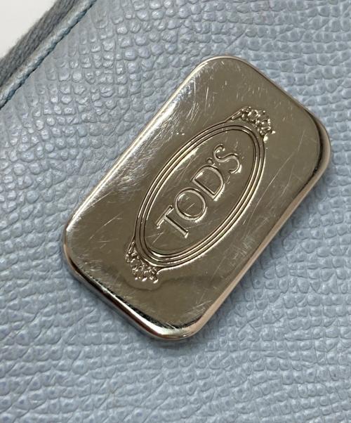 TOD'S（トッズ）TOD'S (トッズ) 長財布 ブルーの古着・服飾アイテム