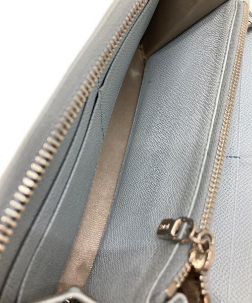 TOD'S（トッズ）TOD'S (トッズ) 長財布 ブルーの古着・服飾アイテム