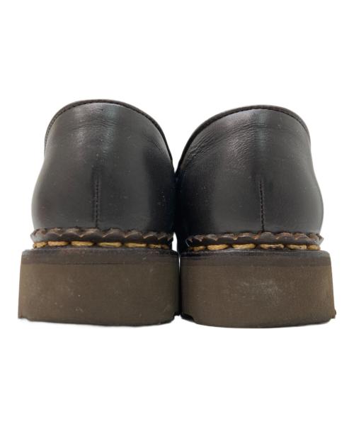 PARABOOT（パラブーツ）PARABOOT (パラブーツ) フォックスファーミカエルレザーシューズ ブラウン サイズ:3 1/2の古着・服飾アイテム