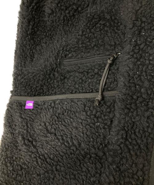 THE NORTHFACE PURPLELABEL（ザ・ノースフェイス パープルレーベル）THE NORTHFACE PURPLELABEL (ザ・ノースフェイス パープルレーベル) ウールボアベスト ブラック サイズ:Mの古着・服飾アイテム