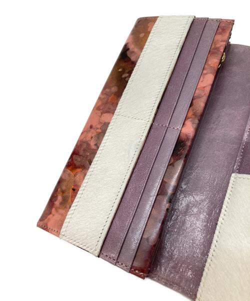 FRUTTI DI BOSCO（フルッティディボスコ）FRUTTI DI BOSCO (フルッティディボスコ) 長財布 ピンクの古着・服飾アイテム