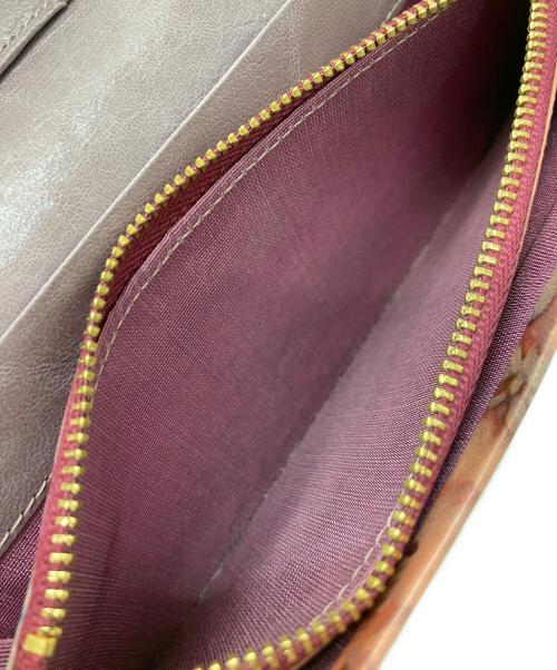 FRUTTI DI BOSCO（フルッティディボスコ）FRUTTI DI BOSCO (フルッティディボスコ) 長財布 ピンクの古着・服飾アイテム