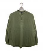 DAIWA PIER39ダイワ ピア39）の古着「TECH THERMAL HENLEY CREW L/S」｜グリーン