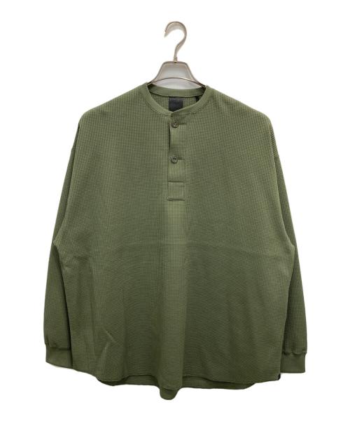 DAIWA PIER39（ダイワ ピア39）DAIWA PIER39 (ダイワ ピア39) TECH THERMAL HENLEY CREW L/S グリーン サイズ:XLの古着・服飾アイテム