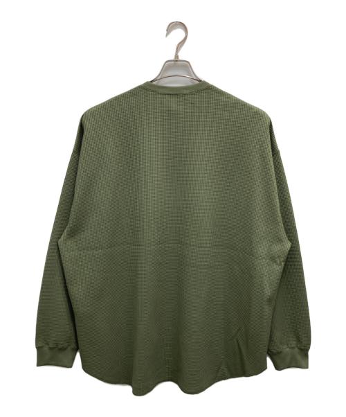 DAIWA PIER39（ダイワ ピア39）DAIWA PIER39 (ダイワ ピア39) TECH THERMAL HENLEY CREW L/S グリーン サイズ:XLの古着・服飾アイテム