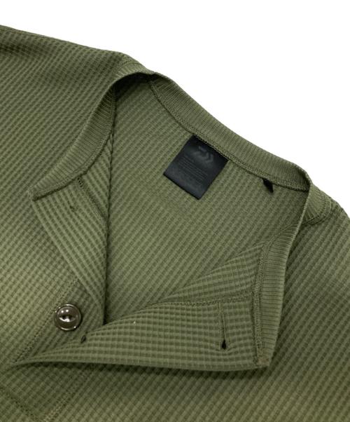 DAIWA PIER39（ダイワ ピア39）DAIWA PIER39 (ダイワ ピア39) TECH THERMAL HENLEY CREW L/S グリーン サイズ:XLの古着・服飾アイテム