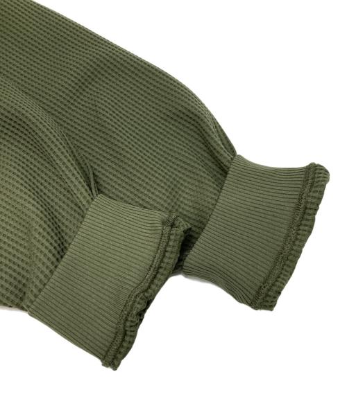 DAIWA PIER39（ダイワ ピア39）DAIWA PIER39 (ダイワ ピア39) TECH THERMAL HENLEY CREW L/S グリーン サイズ:XLの古着・服飾アイテム