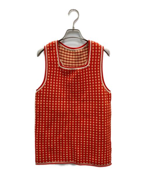 jacquemus（ジャックムス）jacquemus (ジャックムス) Le Debardeur Macio セーター オレンジ サイズ:Mの古着・服飾アイテム