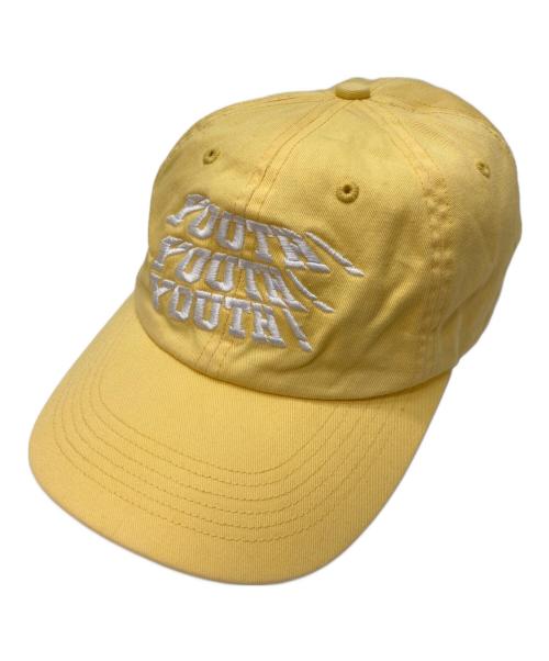 Liberal youth ministry（リベラルユースミニストリー）Liberal youth ministry (リベラルユースミニストリー) キャップ イエロー サイズ:Freeの古着・服飾アイテム